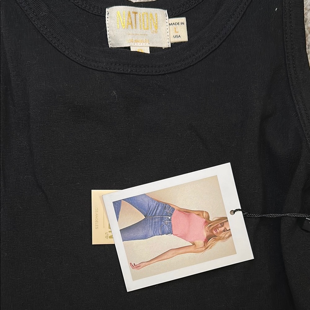 Nation LTD Black Tank Top - Picture 10 of 10